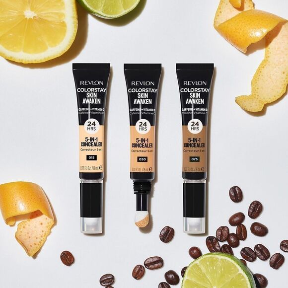 3/$10 Sale! Revlon Color Stay Skin Awaken 5 in 1 Concealer - Truffle - Picture 1 of 9